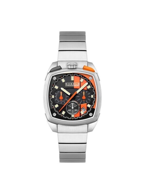 NWT Cadola Taurus Chronograph Quartz Black Dial Men\'s Watch